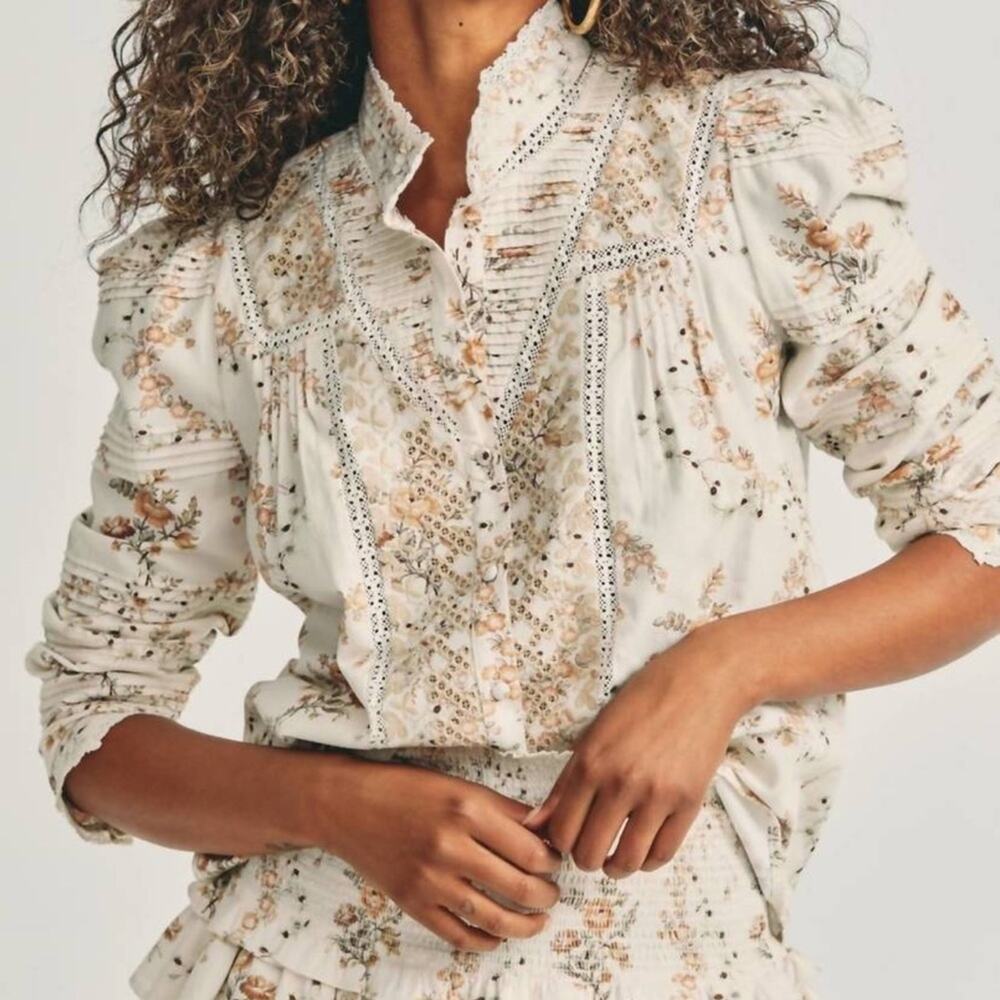 LoveShackFancy Laredo Top